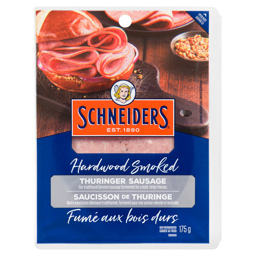 Schneiders Hardwood Smoked Sliced Thuringer Sausage 175 g