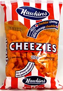 Hawkins Cheezies Corn Snack 210g