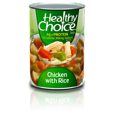 Healthy Choice Chicken With Rice Soup 398ml