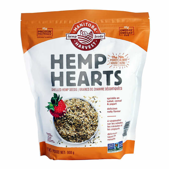 Manitoba Harvest Hemp Hearts Hemp Seeds 908g