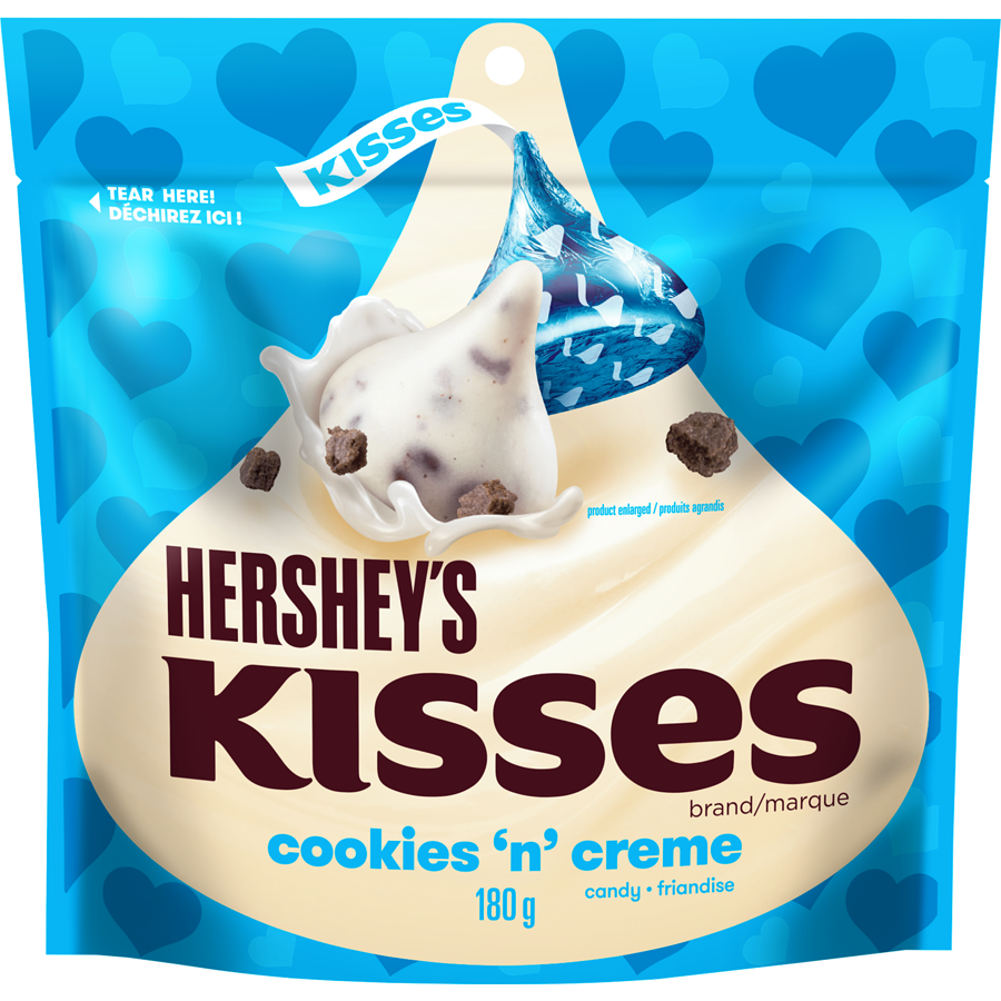 Hershey's Kisses Cookies n' Creme Candy 180g