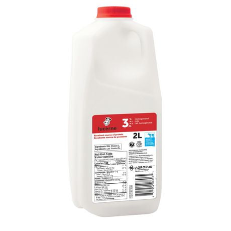 Lucerne Homogenized 3.25% Milk 2L