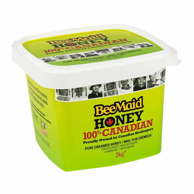 BeeMaid 100% Canadian Pure Creamed Honey  2kg