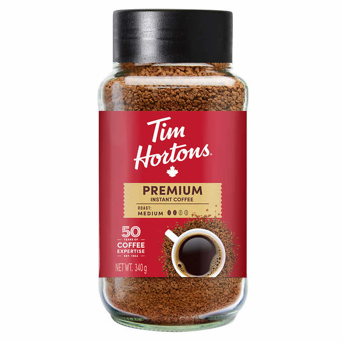 Tim Hortons Premium Medium Roast Instant Coffee 340g