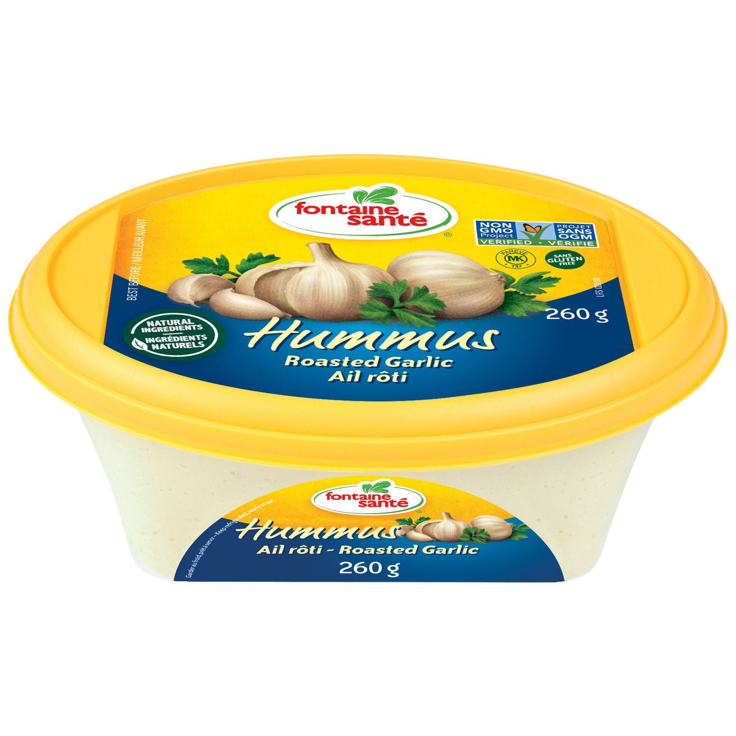 Fontaine Sante  Roasted Garlic Hummus 565g