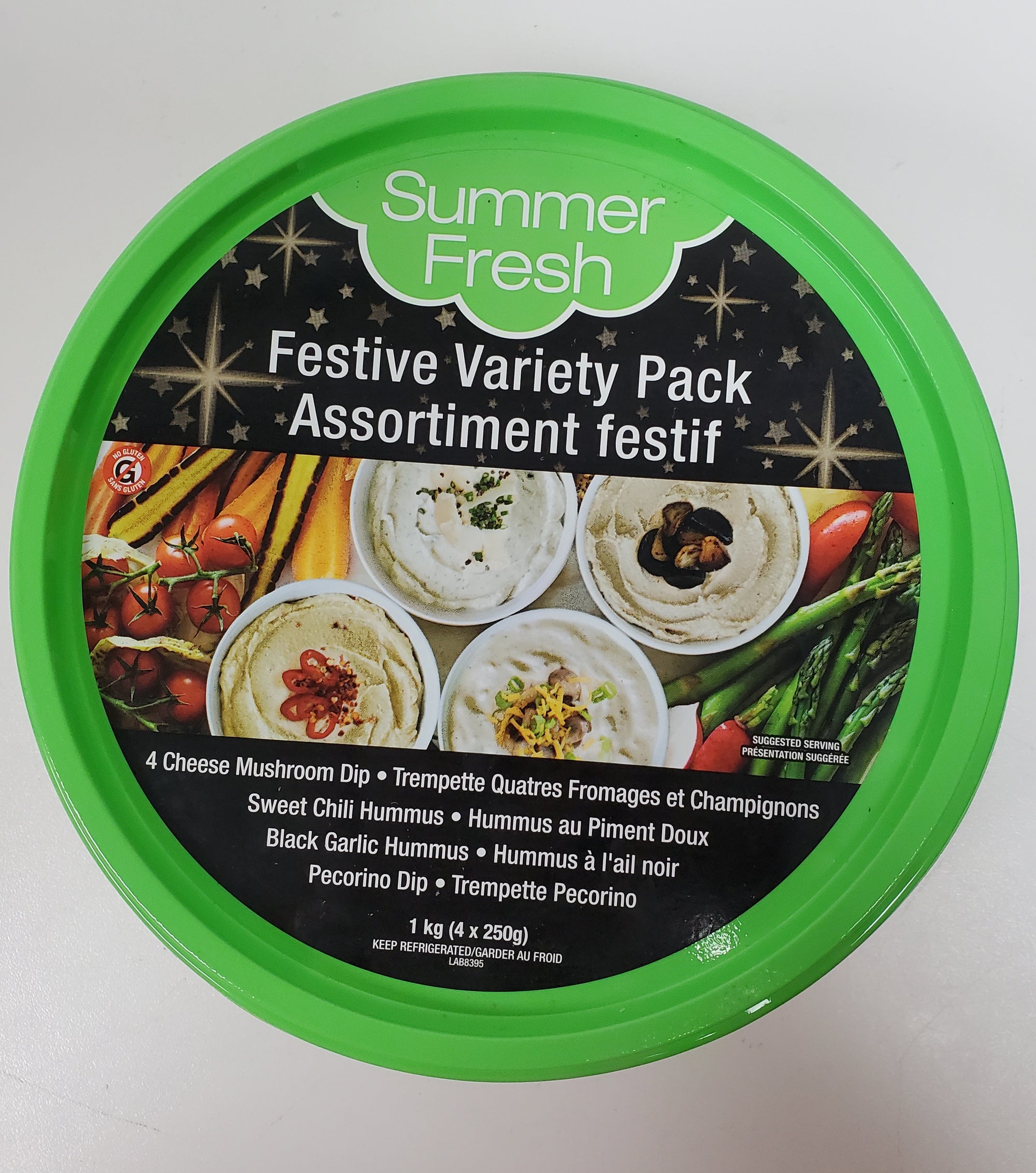 Summer Fresh Festive Variety Pack Dip 1kg