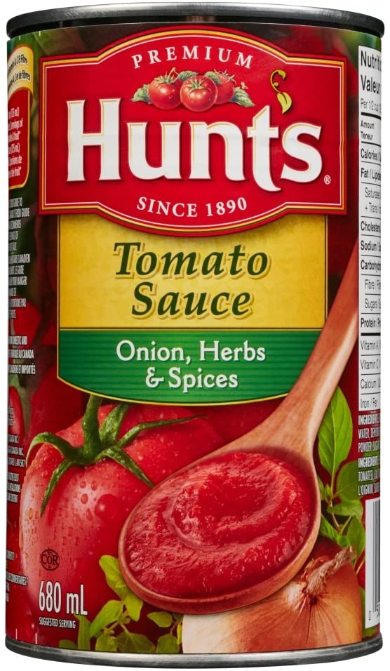 Hunt's Onion Herbs & Spices Tomato Sauce 680 ml