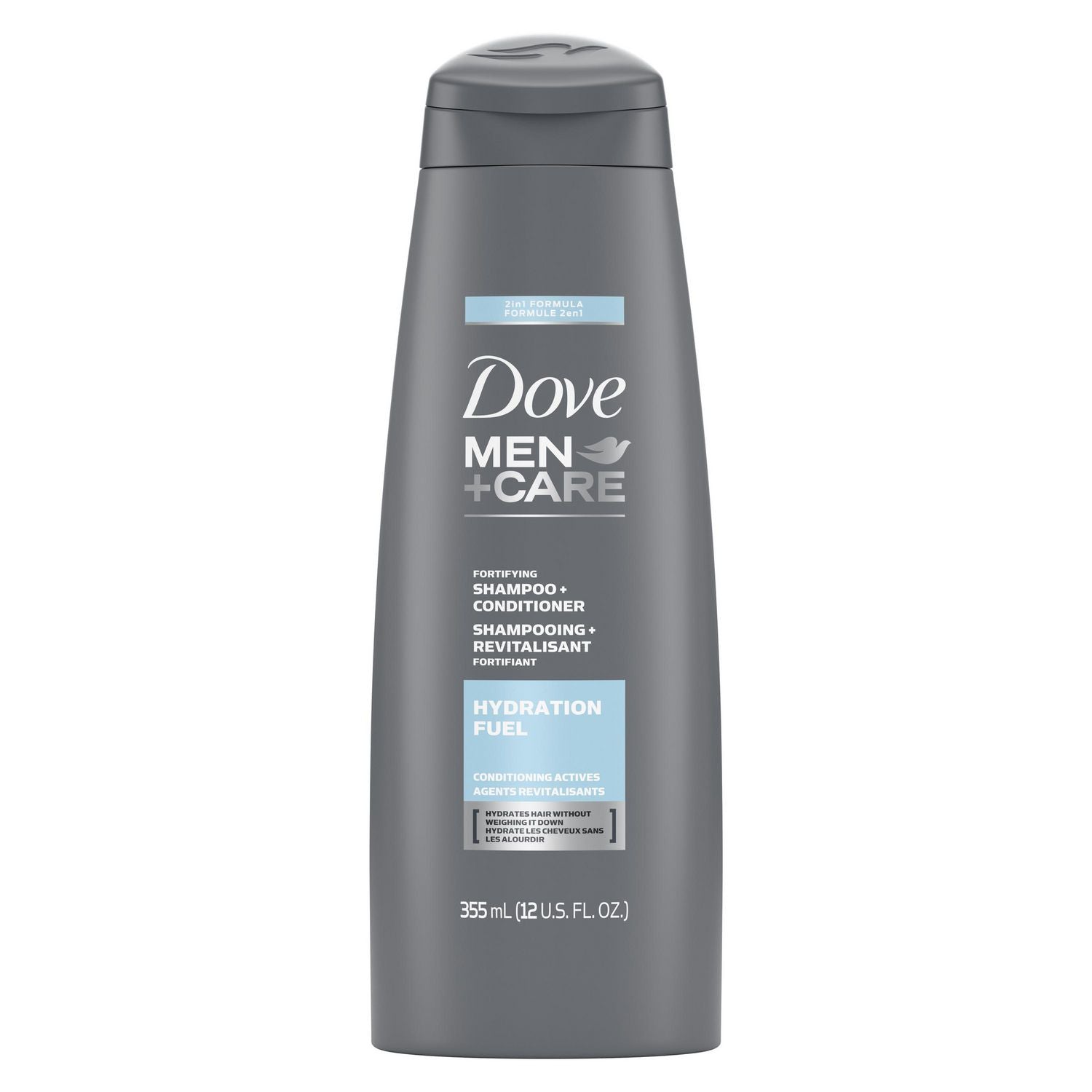 Dove Men + Care Hydration Fuel  Fortifying Shampoo & Conditioner 355ml