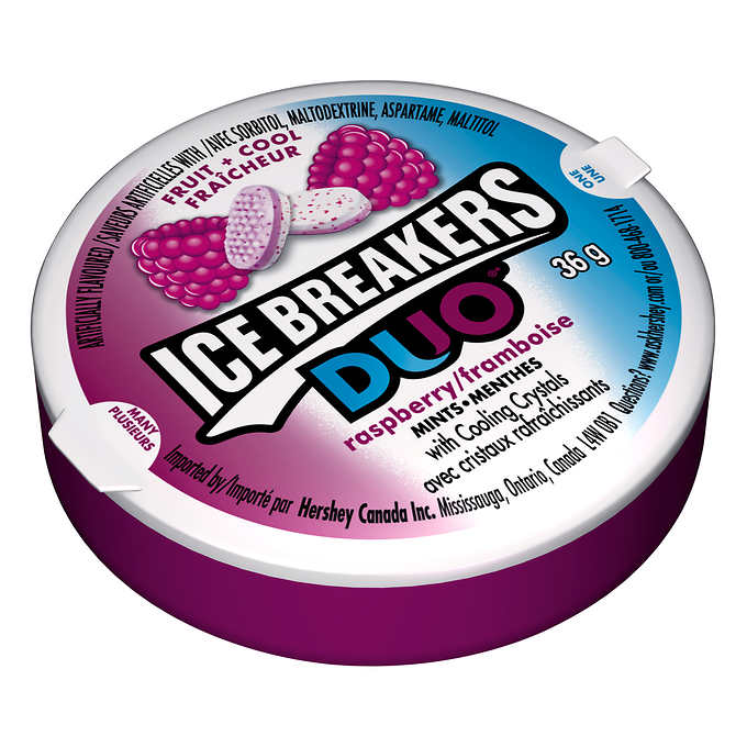 Ice Breakers Duo Raspberry Mints  36g