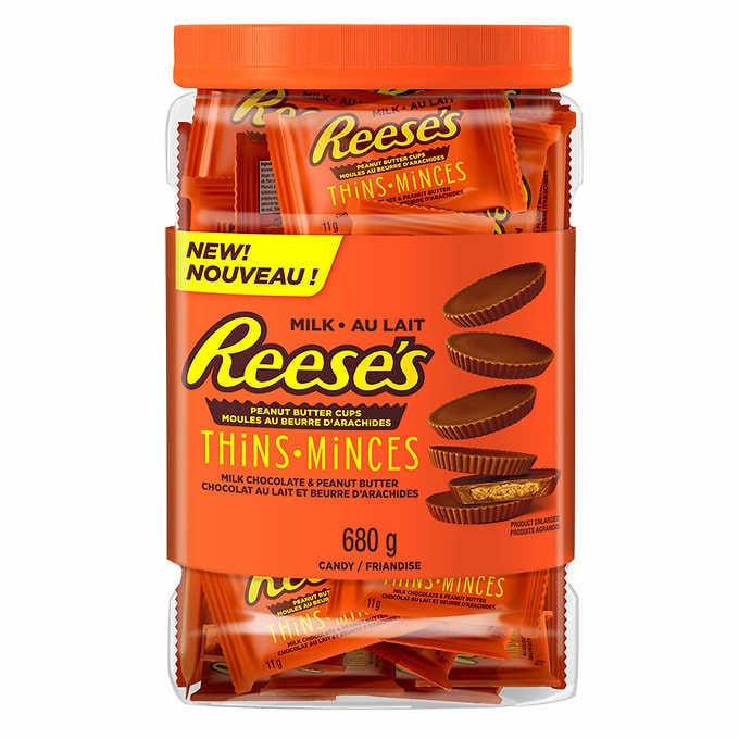 Reese's Thins Milk Chocolate Peanut Butter Cups 680g