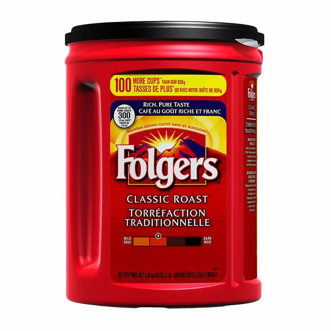 Folgers Classic Roast Ground Coffee 1.21