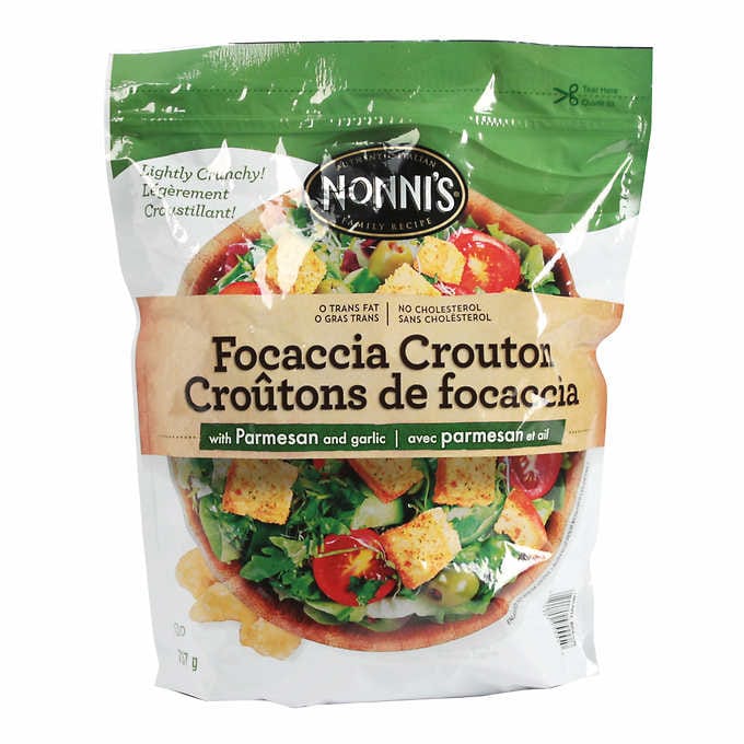 Nonnis Parmesan and Garlic Focaccia Croutons 737g