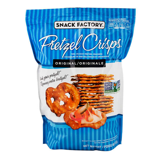 Pretzel Crisps Snack Factory 737g