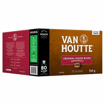 Van Houtte  Original House Blend Medium Roast Coffee K-Cups 80ct