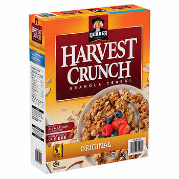 Quaker Family Size Harvest Crunch Cereal 1.8kg