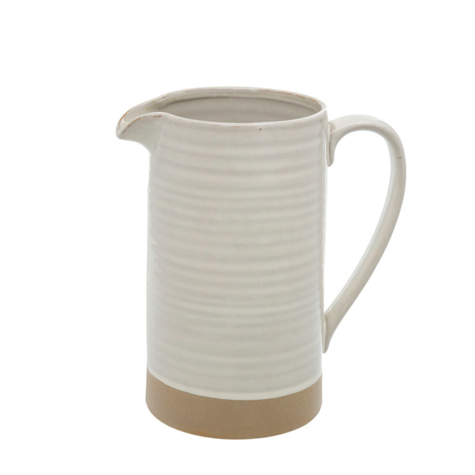 Indaba Stoneware Heirloom Pitcher