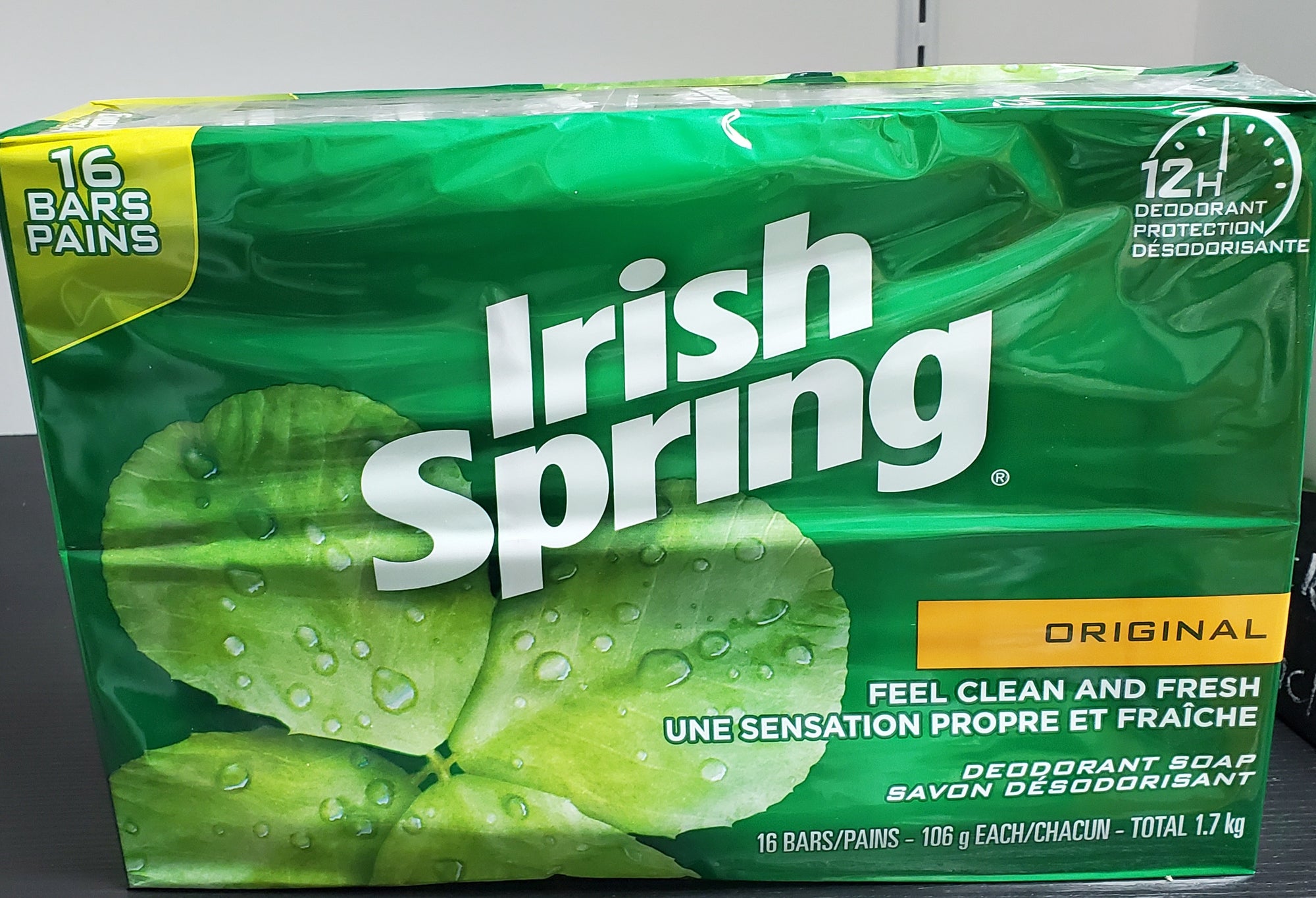 Irish Spring Original Bar Soap 16 x 106g