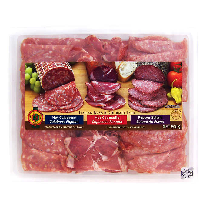 Italian Style Gourmet Assorted Salami Pack 500g