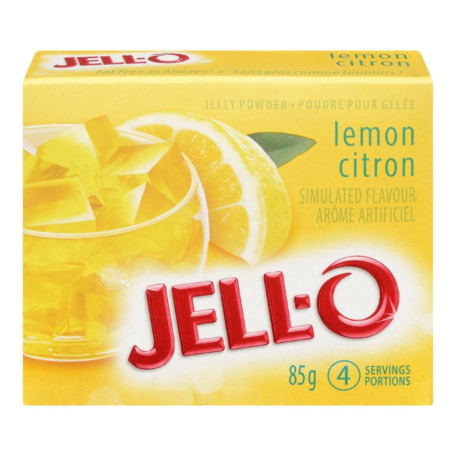 Jello Lemon Jelly Powder 85g