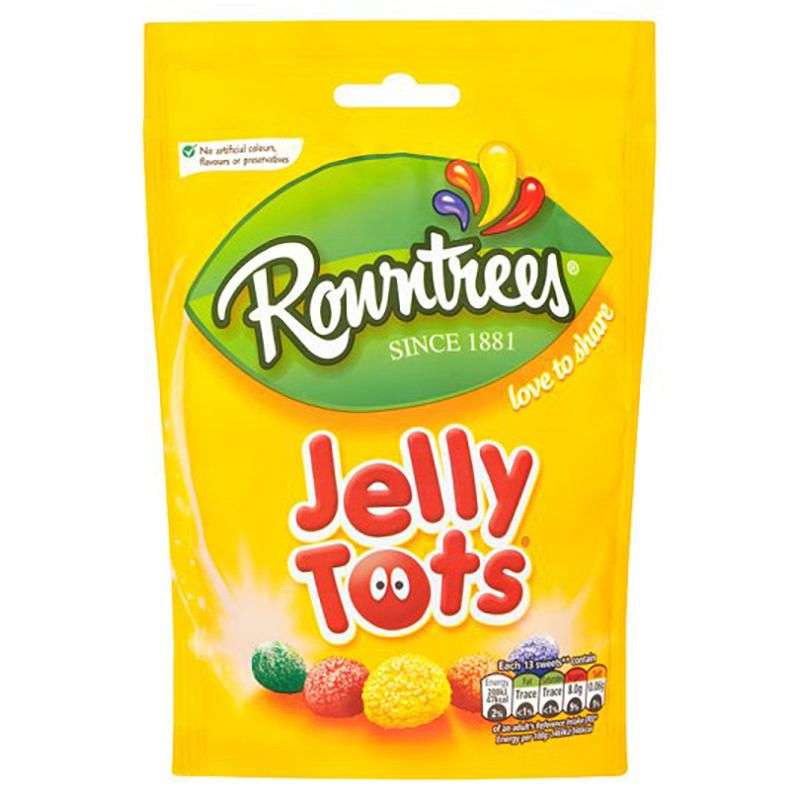 Rowntree's Jelly Tots Chewy Candy 150g