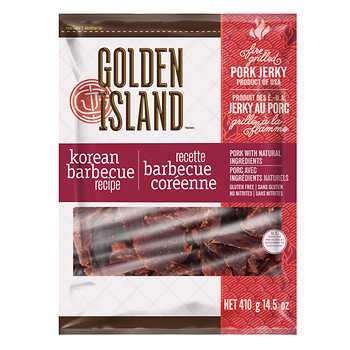 Golden Island Korean Barbecue fire grilled Pork Jerky 410g