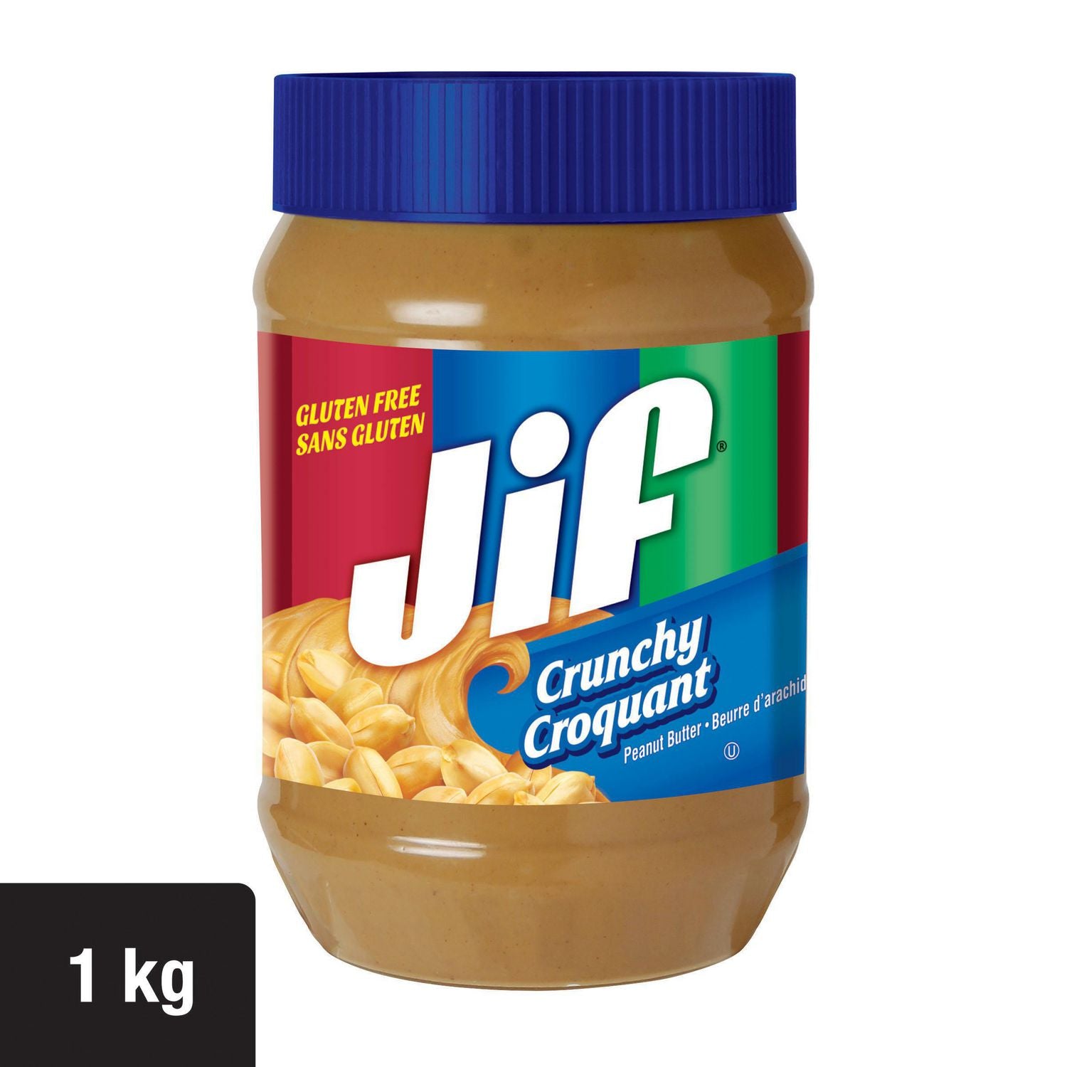 Jif Gluten Free Crunchy Peanut Butter 1kg