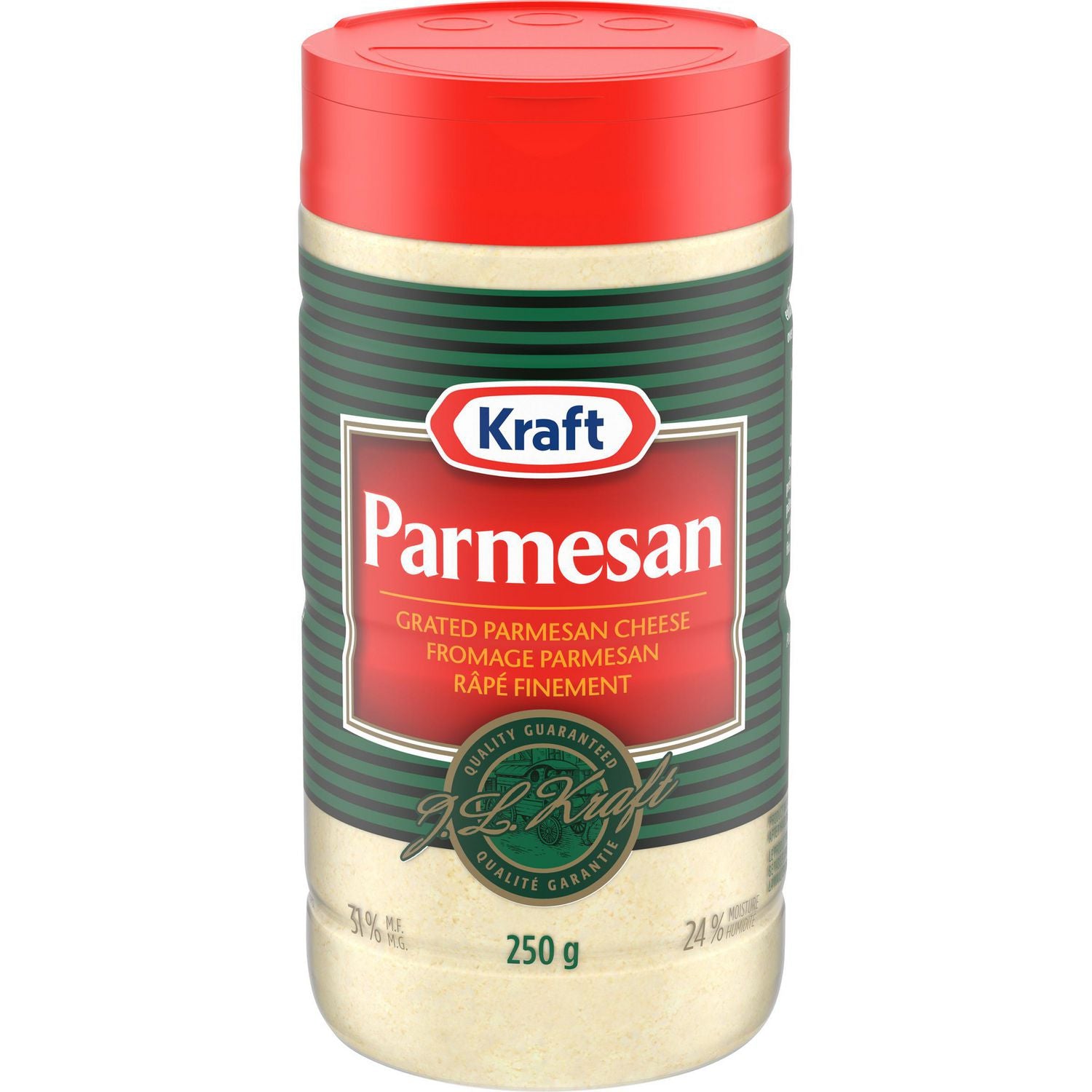 Kraft Grated Parmesan Cheese 250g