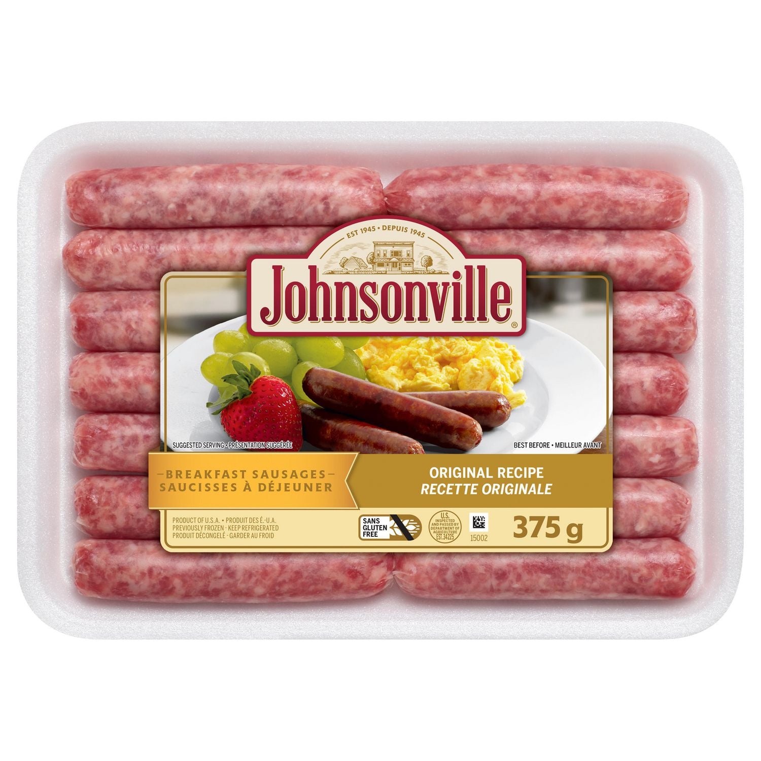 Johnsonville Original Breakfast Sausages 250g