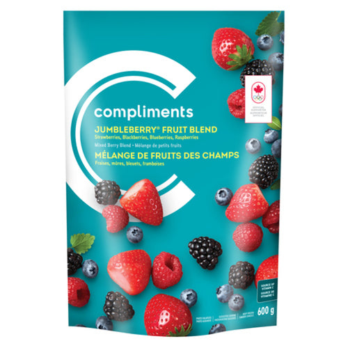 Compliments Wild Jumbleberry Frozen  Fruit Blend  600 g