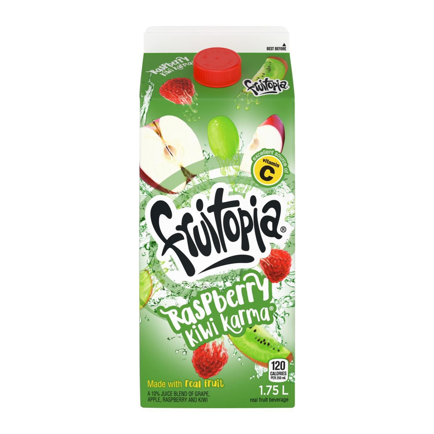 Fruitopia Raspberry Kiwi Karma Fruit Beverage 1.75L