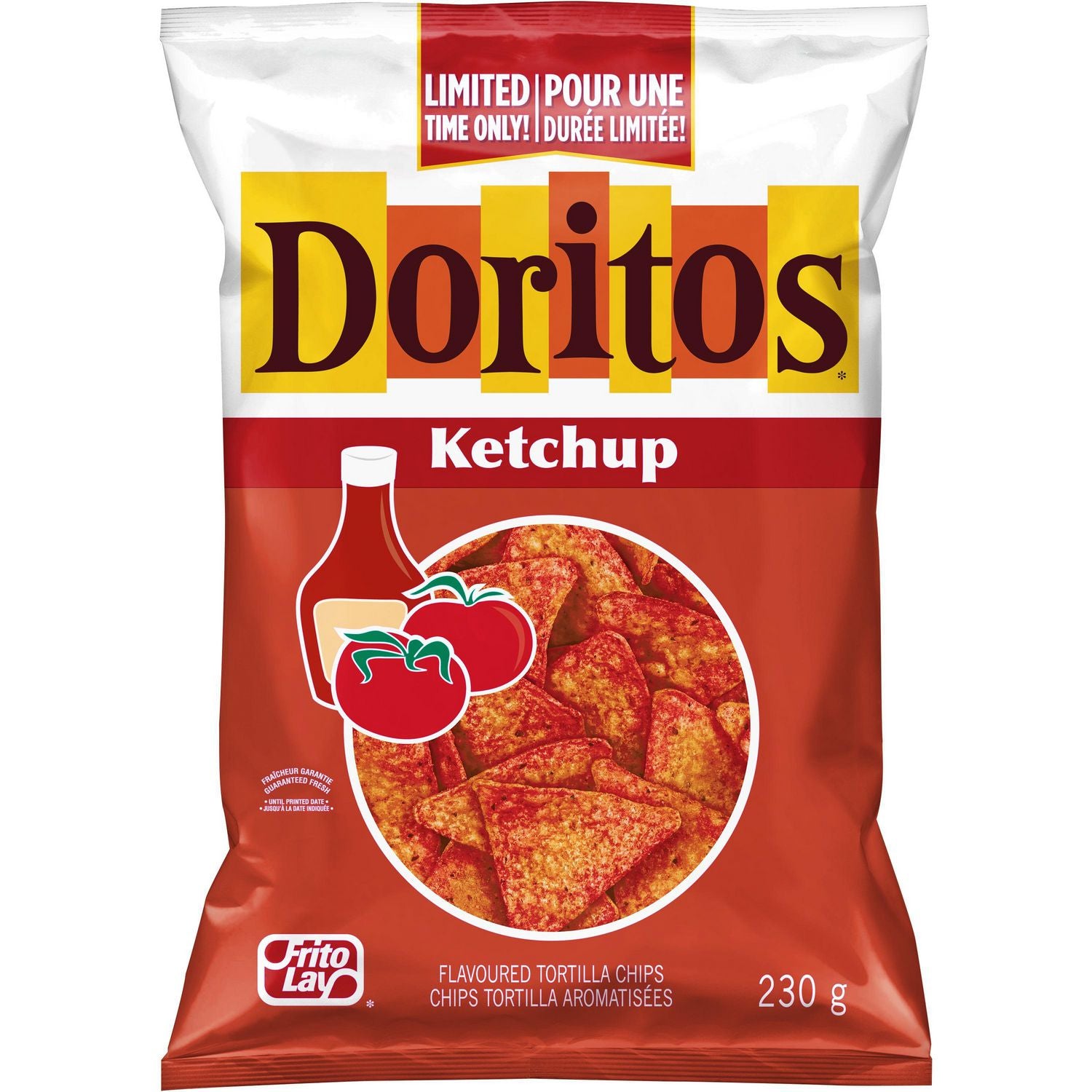 Doritos Ketchup Flavoured Tortilla Chips 230g