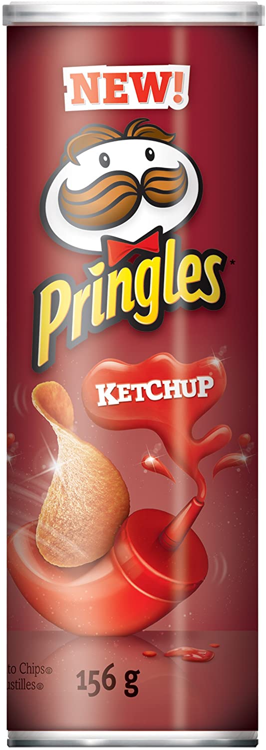 Pringles  Ketchup Flavour Potato Chips 156g