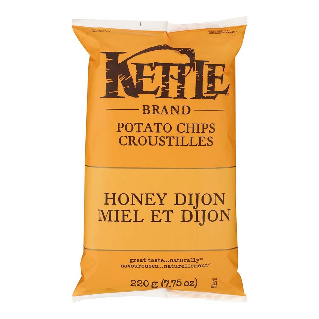 Kettle Brand Honey Dijon Potato Chips 220g