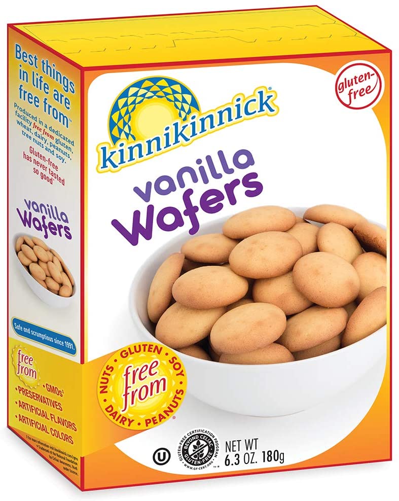 Kinnikinnick Gluten Free Vanilla Wafers 180g