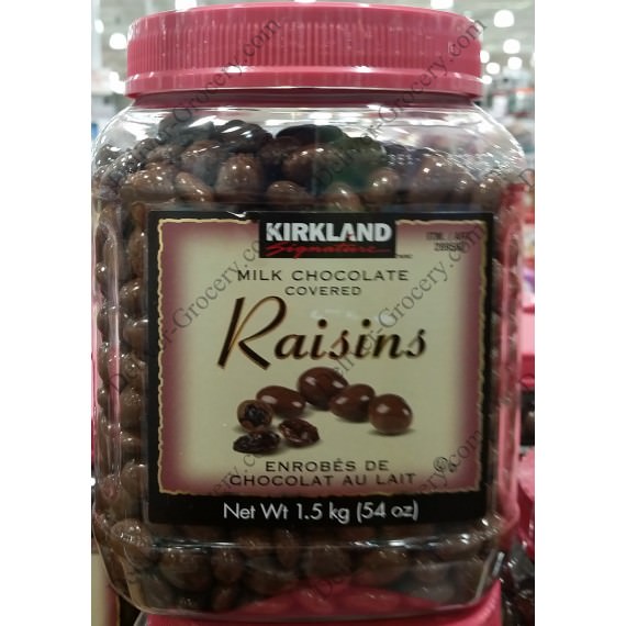 Kirkland Signature Milk Chocolate Raisins 1.5 Kg