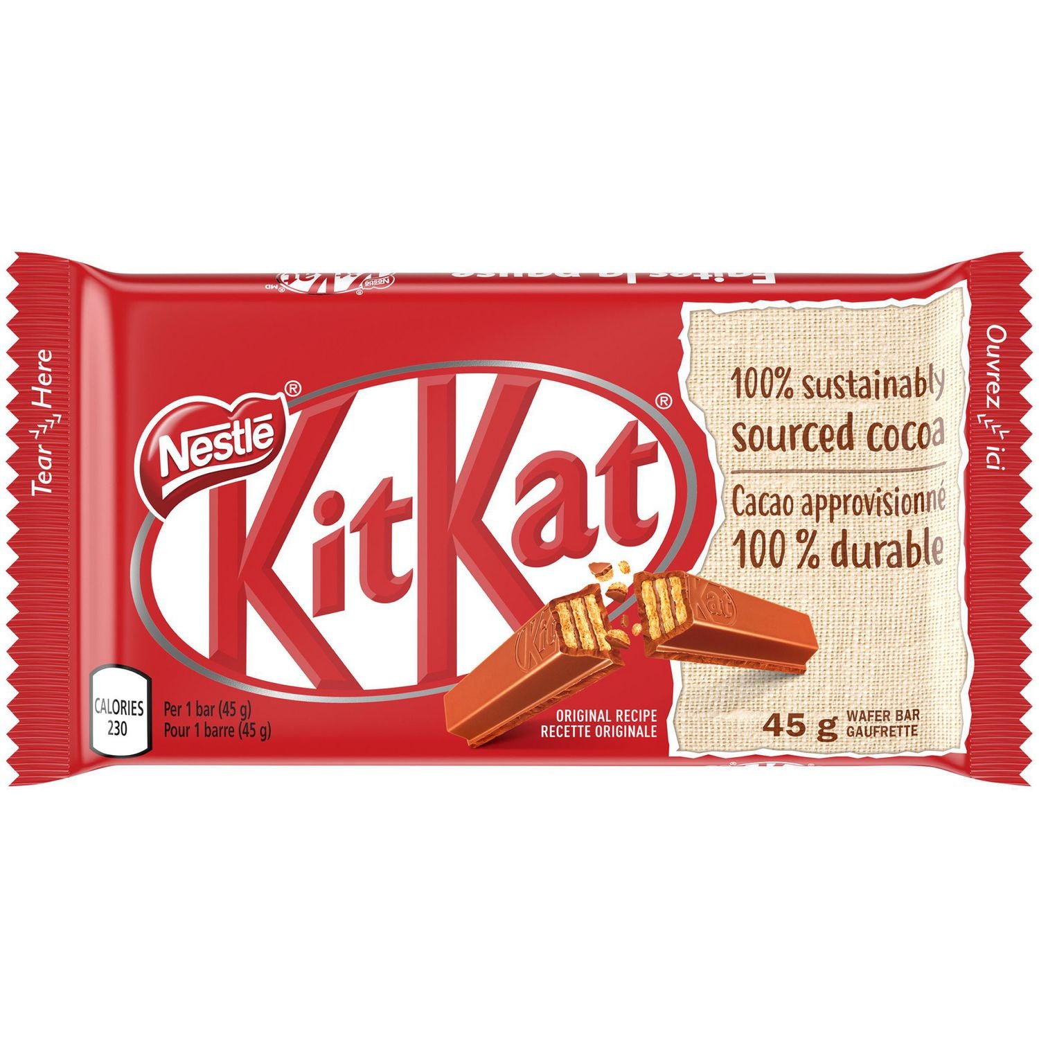 Nestle Kit Kat Chocolate Bar 45g