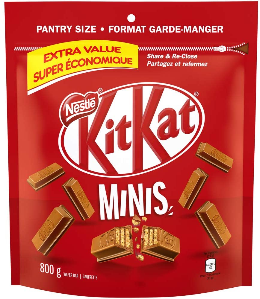 Nestle KitKat Minis Chocolate Wafer Bars 800g