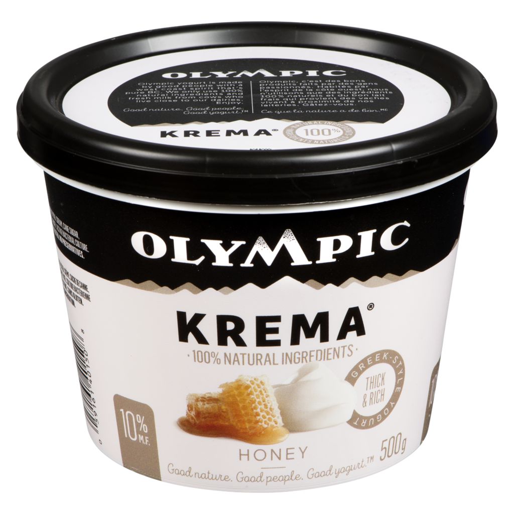 Olympic Krema Greek Style Honey Yogurt 500 grams