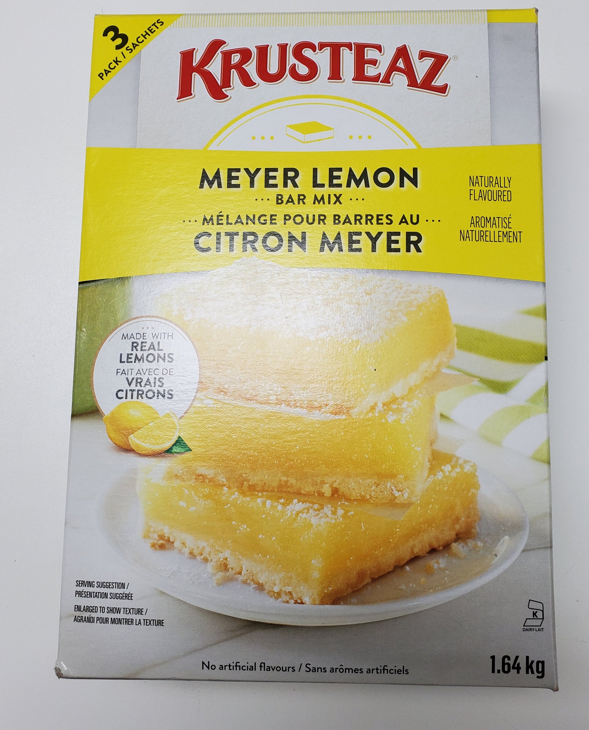 Krusteaz Meyer Lemon Bar Mix 1.64kg