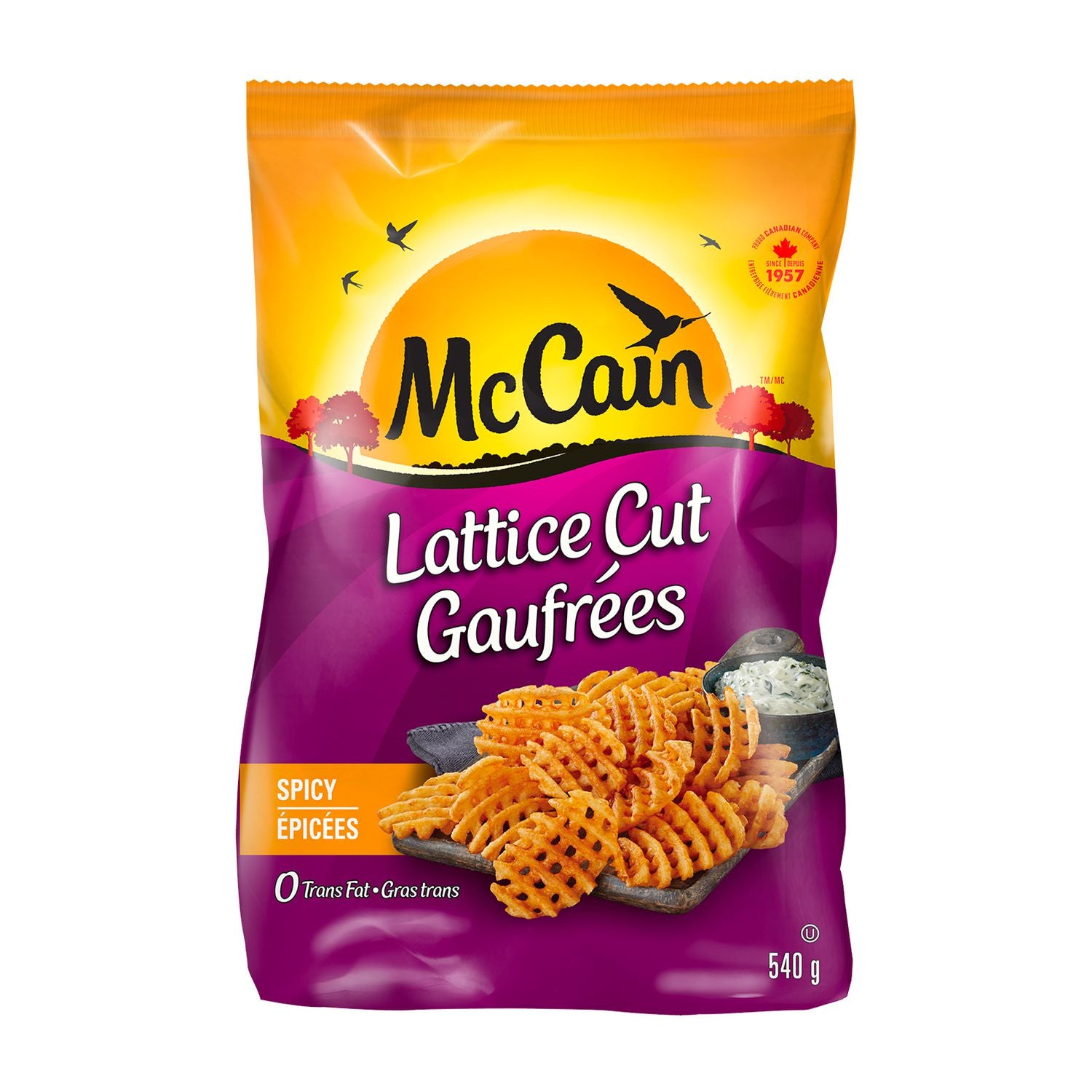 McCain Spicy Lattice Cut Fries 540g