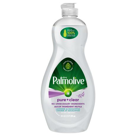 Palmolive Pure & Clear Lavender & Eucalyptus Liquid Dish Soap 591 ml