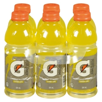 Gatorade Perform Lemon-Lime Thirst Quencher Drink 6  x 591ml