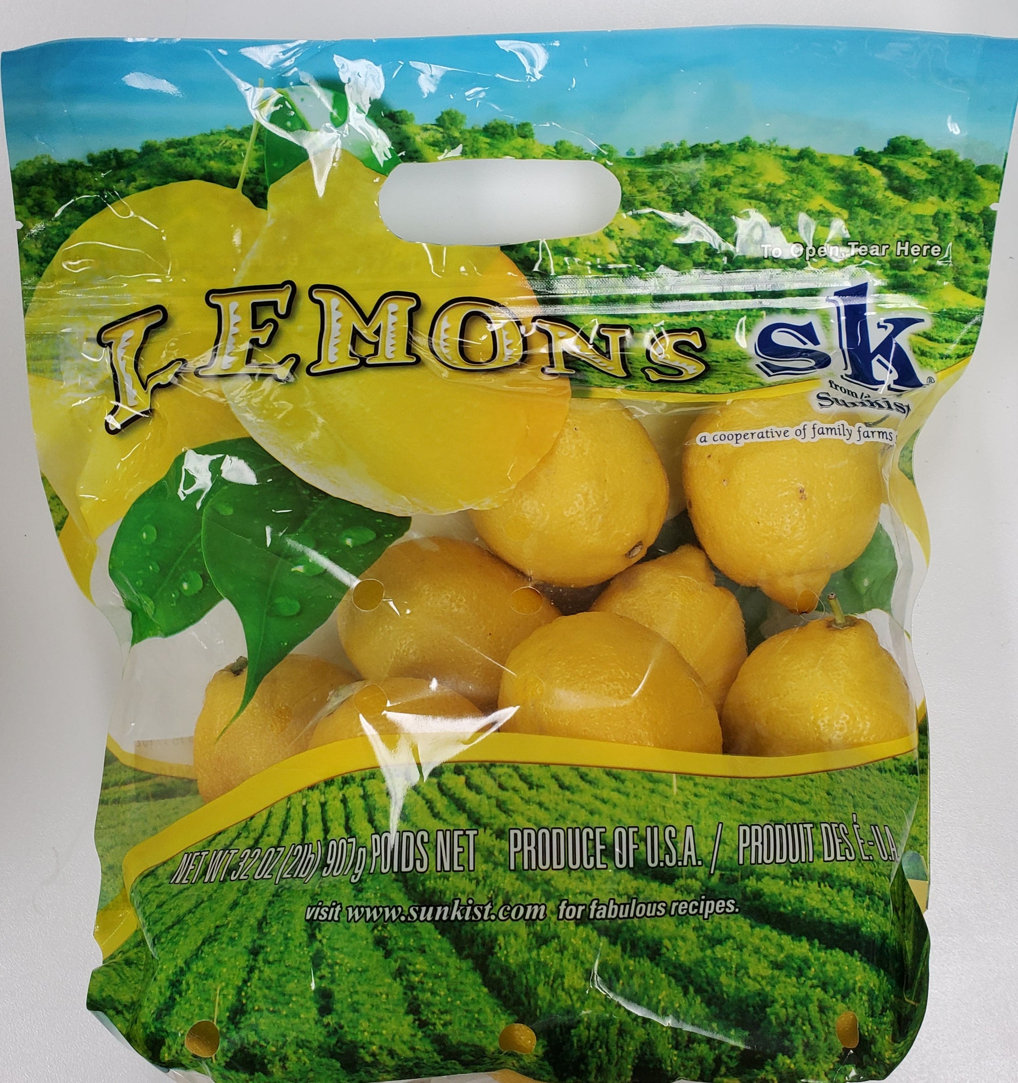 Sunkist Lemons 2lb