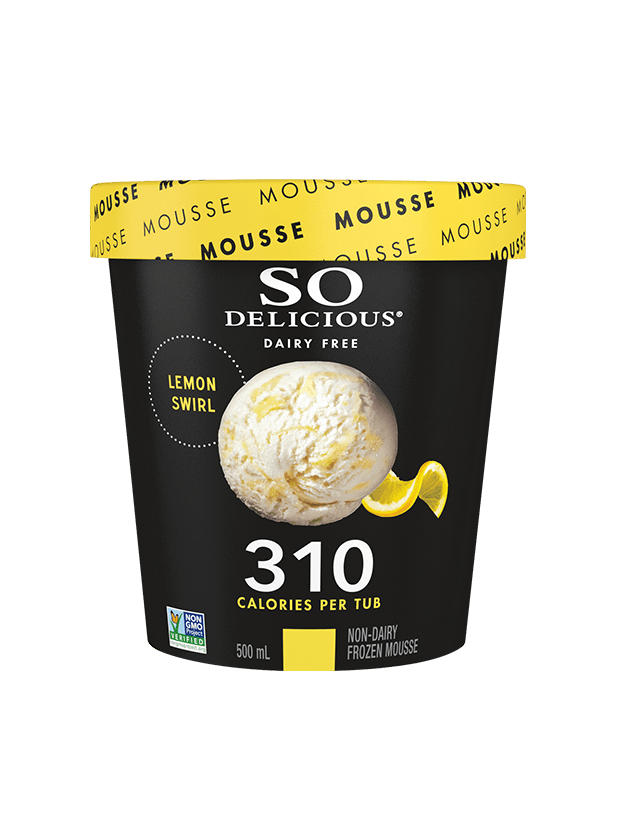 So Delicious Lemon Swirl Dairy Free  Mousse 500ml