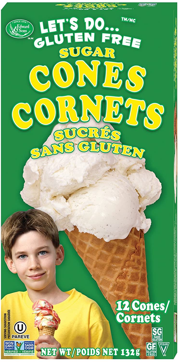 Let's Do Gluten Free Sugar Cones 12 x 132g