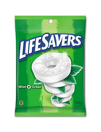 Lifesavers Wint-O-Green Artificially Flavored Candy150g