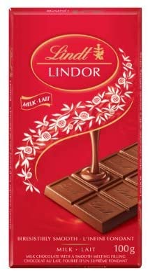 Lindt Lindor Irresistibly Smooth Milk Chocolate Bar 100 g