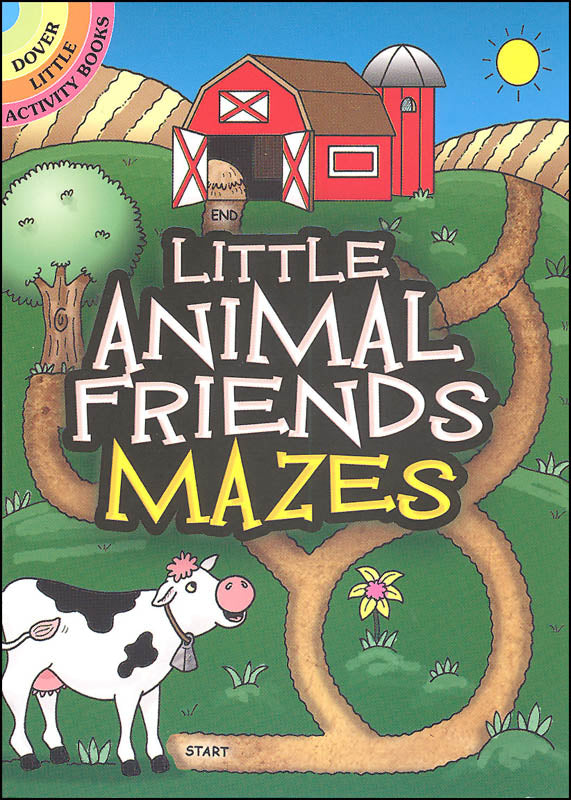 Dover Little Activity Books Little Animal Friends Mazes