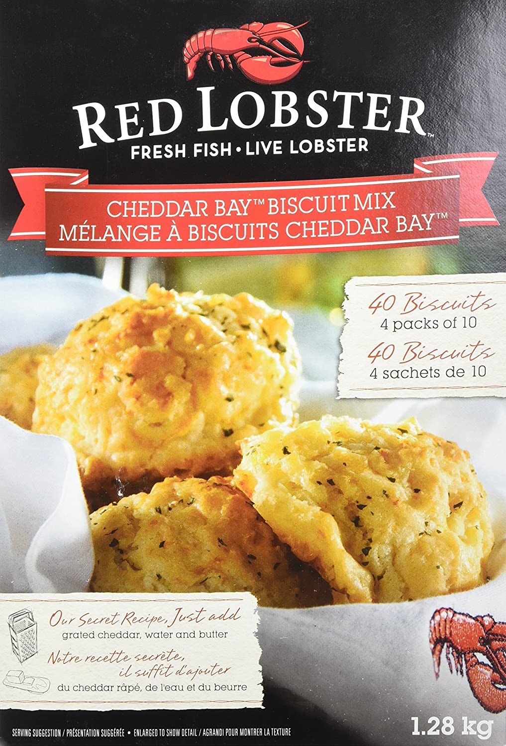 Red Lobster Cheddar Bay Biscuit Mix 1.28kg