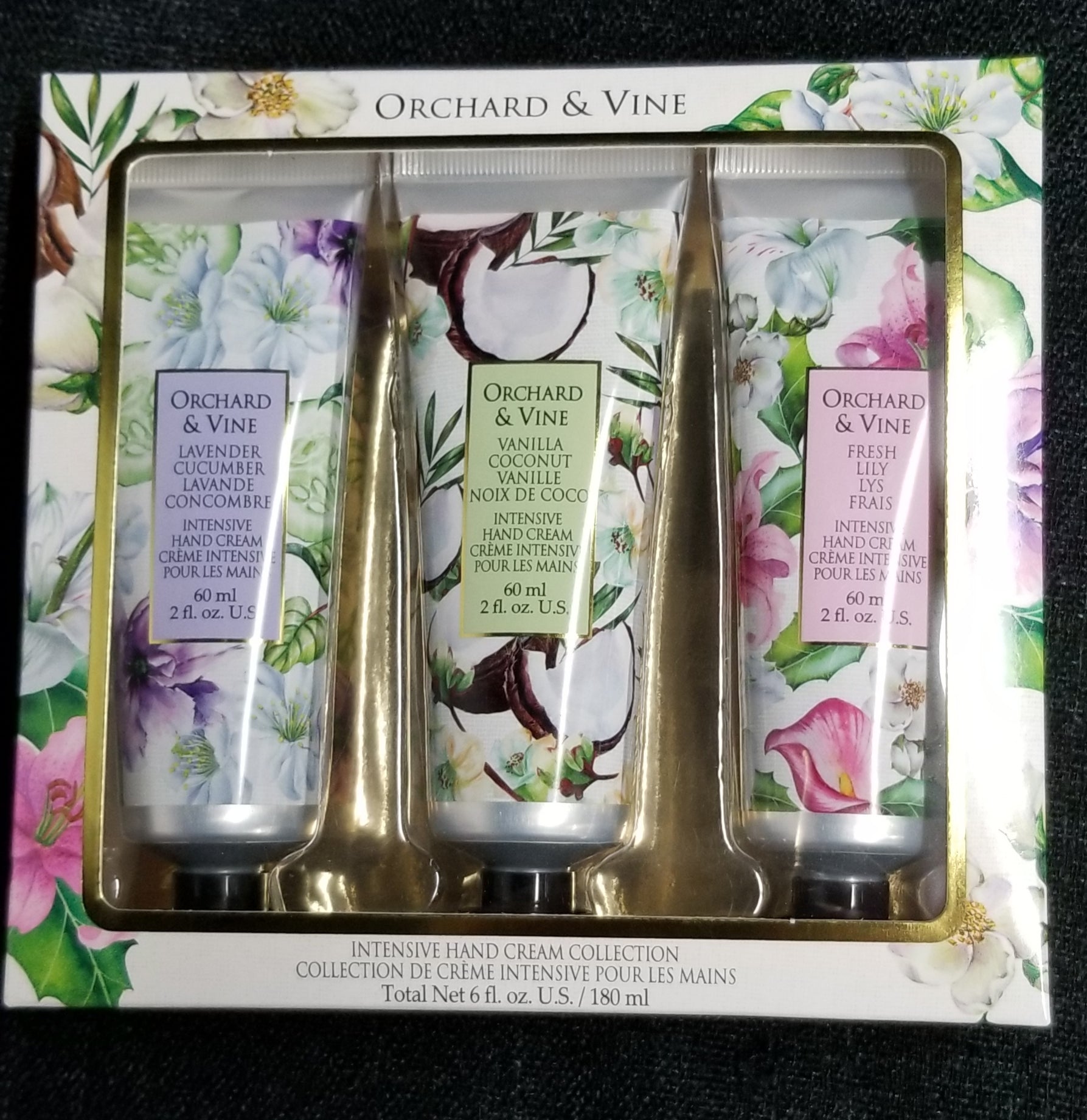 Orchard & Vine Intensive Hand Cream Collection 180ml